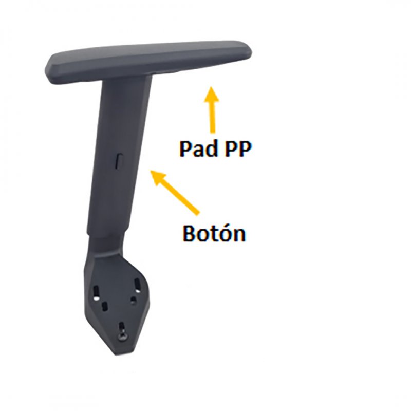 Jgo. AP 309 Negro - Regulable 1D - Pad PP 